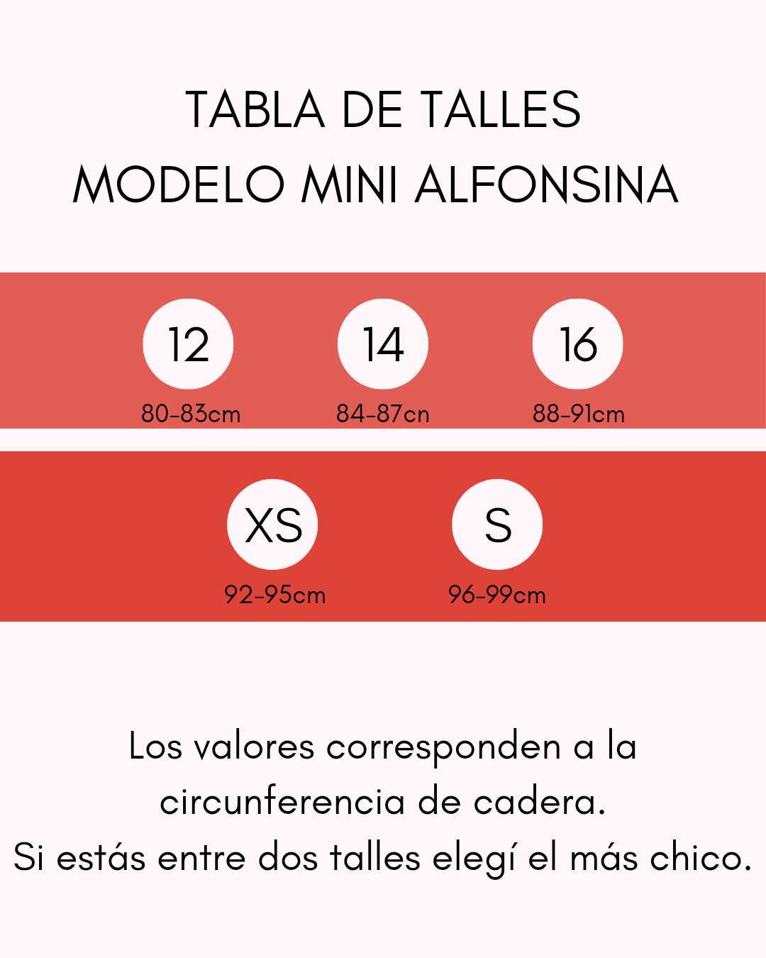 Talles bombachas outlet